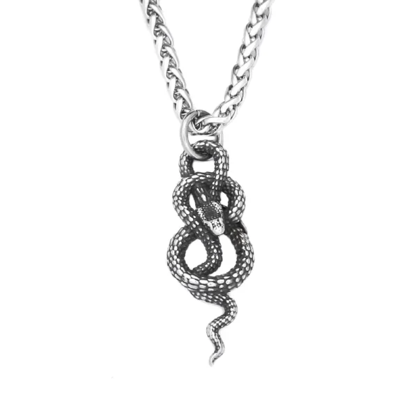 Colliers pendentifs serpent vintage tendance