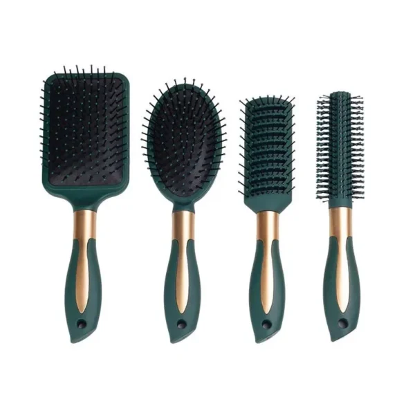 Brosse de massage ovale et rond à coussin