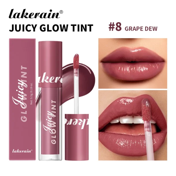 Rouge à lèvres effet miroir, brillance longue tenue