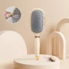 Brosse à coussin d'air pour prévenir la chute des cheveux