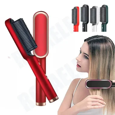 Brosse lissante et bouclante électrique