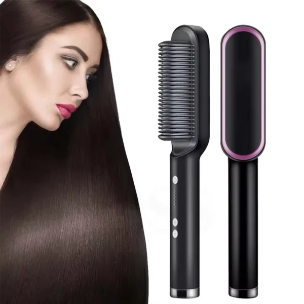 Brosses à cheveux, Lisseur à chauffage rapide