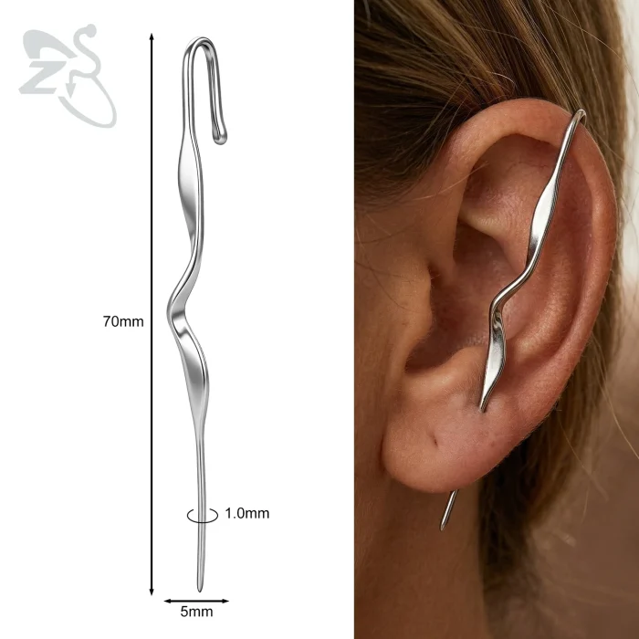 S56e900f33548483f90e0c4cd3cdea650p.webp Boucles d'oreilles manchette pour femmes