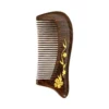 Peigne à cheveux portable en bois de santal