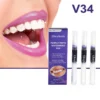Stylos blanchissants violets pour dents