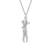 Collier ras du cou tendance avec pendentif