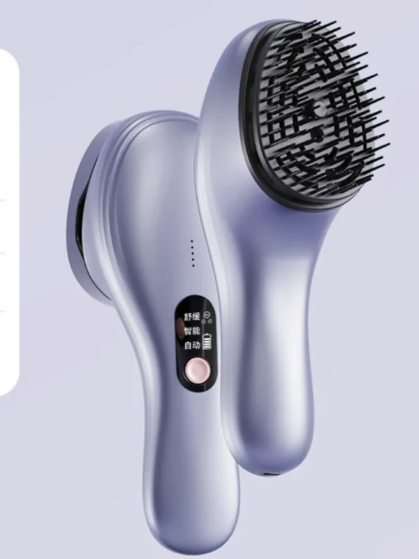 Brosse capillaire électrique ultrasonique du cuir