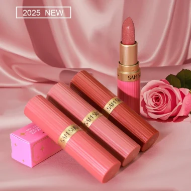 Rouge à lèvres pailleté diamant hydratant