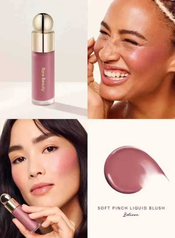 Rare Beauty  ,blush liquide, maquillage repulpant