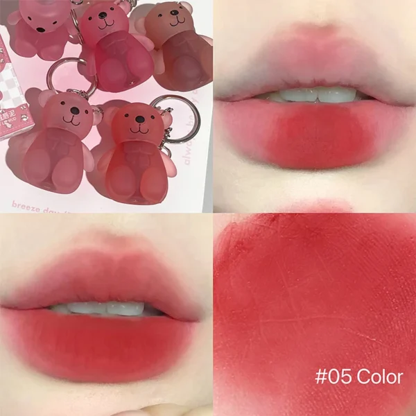Velvet Lip Clay avec gloss blanc soyeux