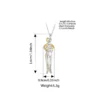 Collier BAMOER en argent sterling