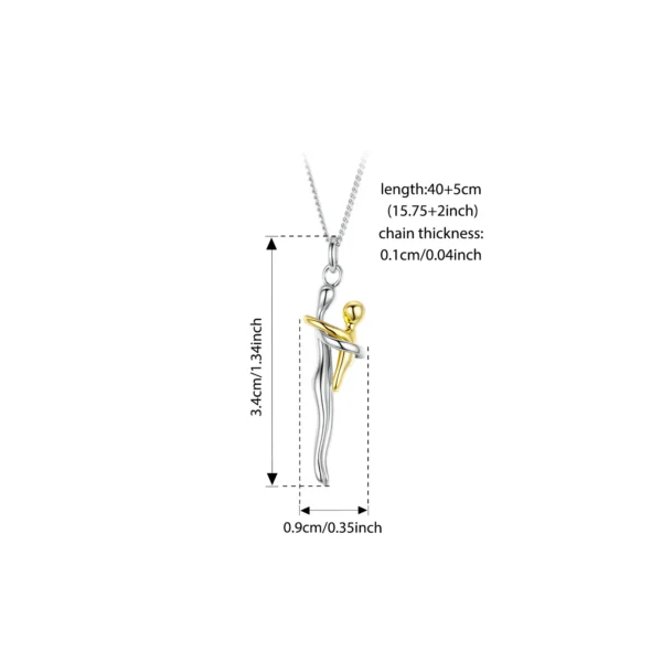 Collier BAMOER en argent sterling