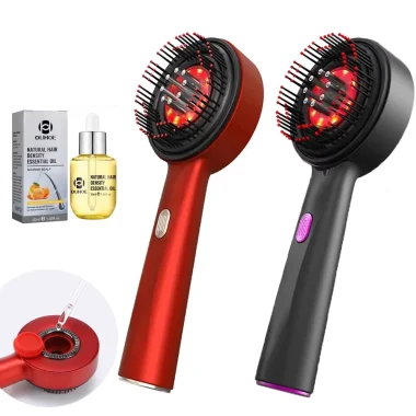 Peigne de massage électrique à vibrations 3 modes