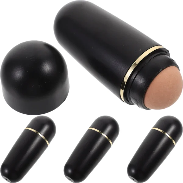 Lot de 4 mini boules absorbantes pour le visage