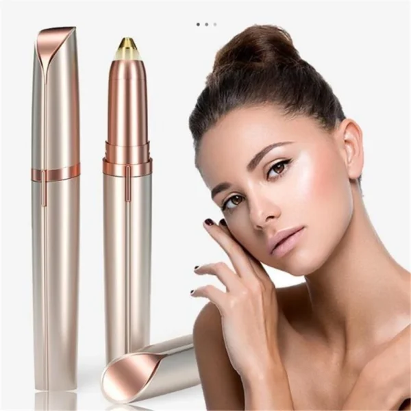 Tondeuse electrique sourcils du visage.