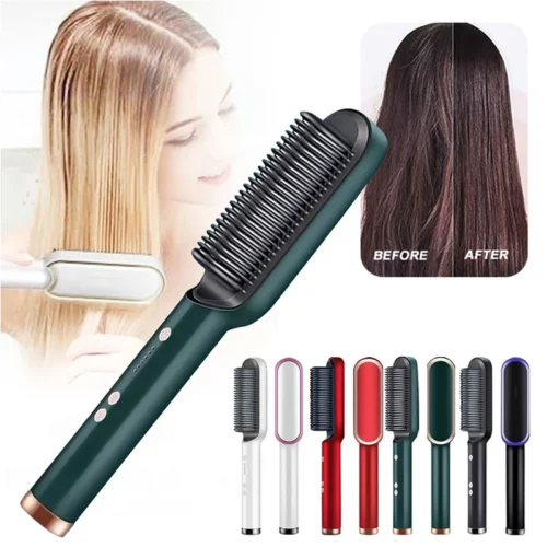 Brosse à boucler  ,Fer à lisser électrique