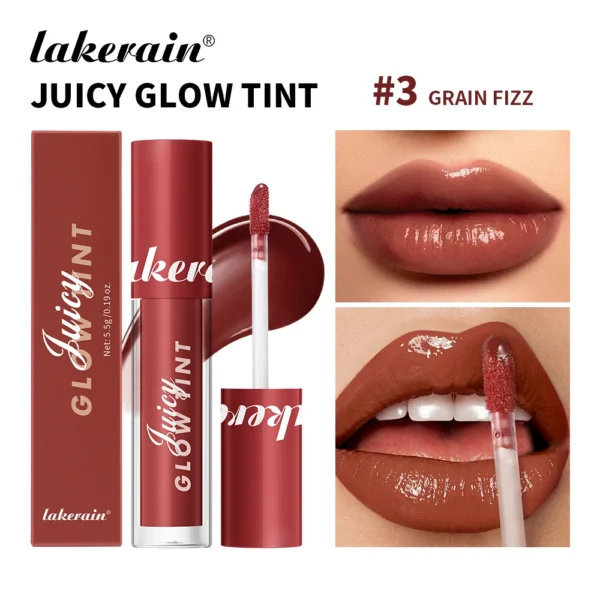 Rouge à lèvres effet miroir, brillance longue tenue