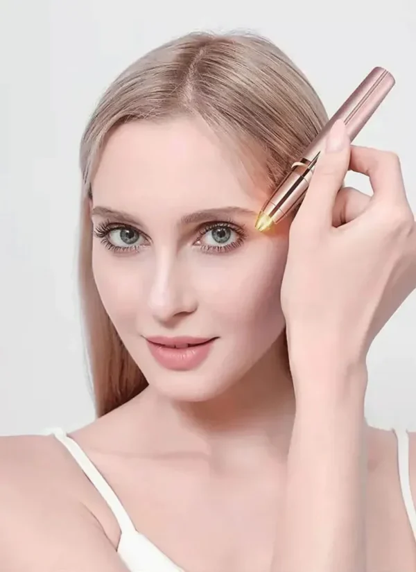 Tondeuse electrique sourcils du visage.