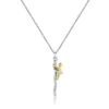 Collier pendentif chic noir « Câlin »