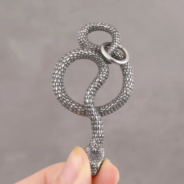 Collier pendentif serpent Viking Creative