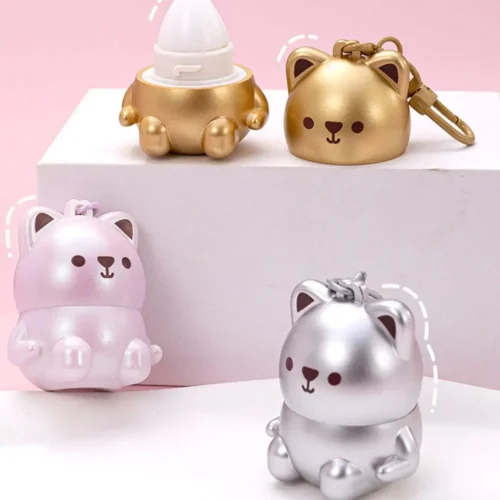 Baume solide parfumé en forme d'ourson mignon
