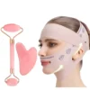 Rouleau de massage facial et outil Gua Sh