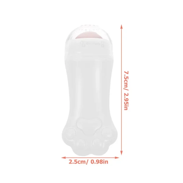 Rouleaux de massage facial en forme de patte de chat