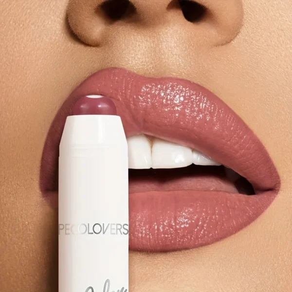 Rouge à lèvres nude en forme de sandwich,