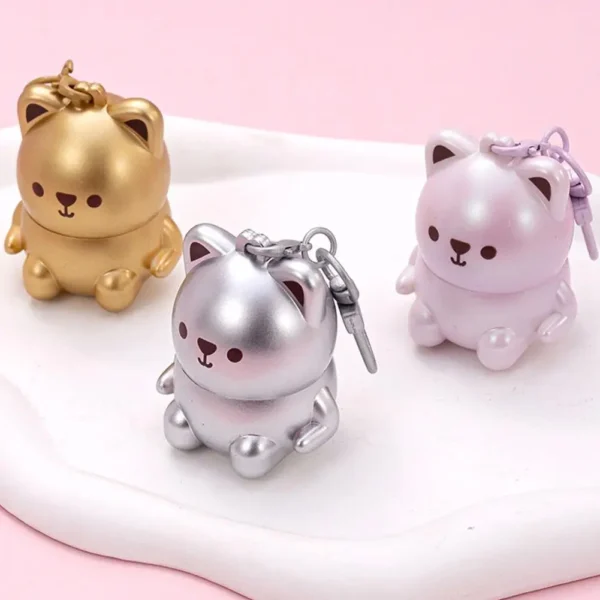 Baume solide parfumé en forme d'ourson mignon