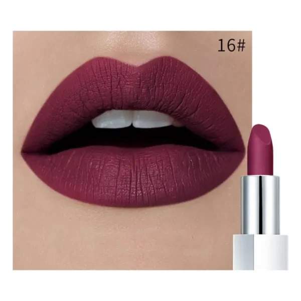 Rouge à lèvres mat waterproof Pudaier