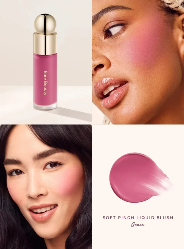 Rare Beauty  ,blush liquide, maquillage repulpant