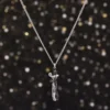 Collier de couple créatif bicolore pour la Saint-Valentin