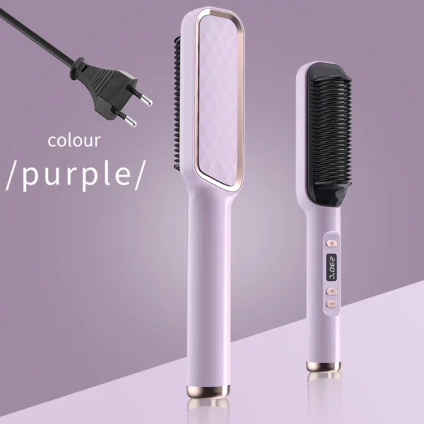 Brosse lissant électrique multifonctionnel