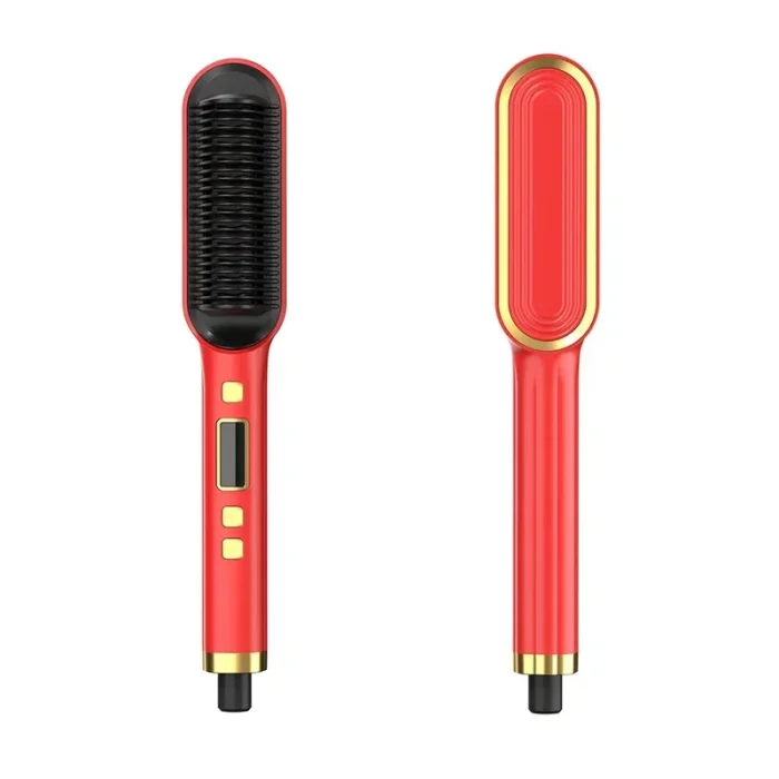 S7c9d5b4ccf2d4bf599788a7e41afd76cE.webp Brosse lissante professionnelle à chauffe rapide