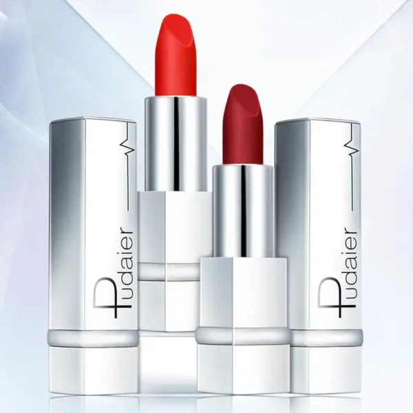 Rouge à lèvres mat waterproof Pudaier