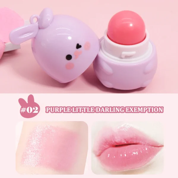 Baume à lèvres Goody Bunny à couleur changeante