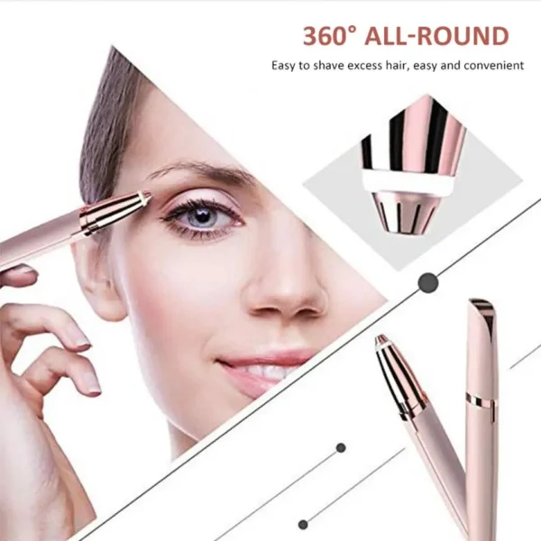 Facial électrique portable pour sourcils