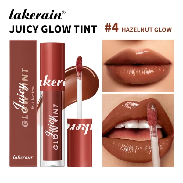 Rouge à lèvres effet miroir, brillance longue tenue