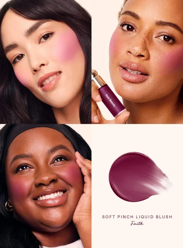 Rare Beauty  ,blush liquide, maquillage repulpant