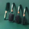 Brosse de massage ovale et rond à coussin