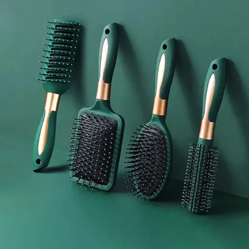Brosse de massage ovale et rond à coussin