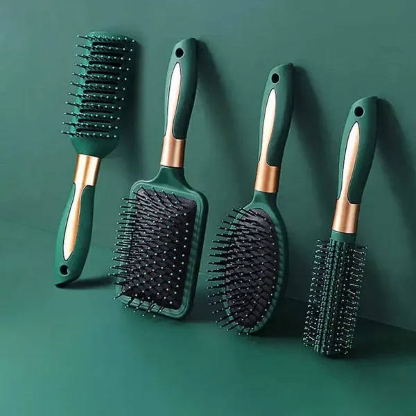 Brosse de massage ovale et rond à coussin