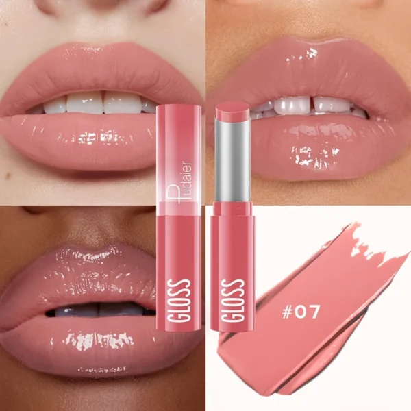 Rouge à lèvres waterproof avec effet miroir