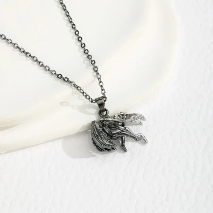 S8d78a8b7317743e3b926051ab7a41d22T.webp Collier pendentif en acier inoxydable pour un couple