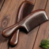 Peigne unisexe en bois de santal