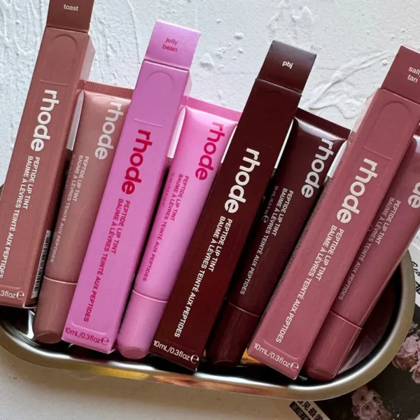 Gloss à lèvres transparent multicolore