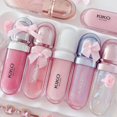 Gloss à lèvres liquide 3D KIKO, transparent