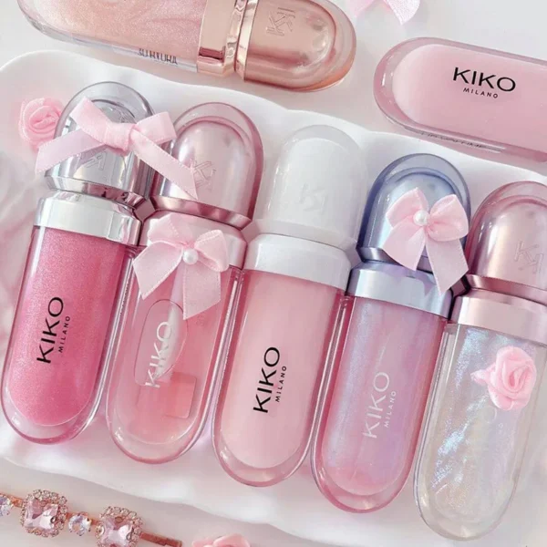 Gloss à lèvres liquide 3D KIKO, transparent