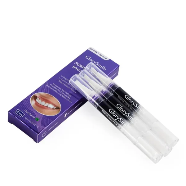 Stylo blanchissant pour les dents.