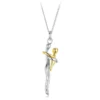 Collier pendentif WOSTU en argent massif